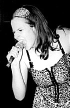 Stefanie live on stage